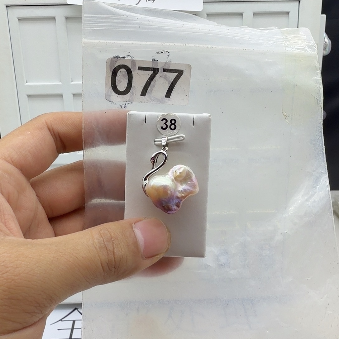 合金颈饰淡水珍珠