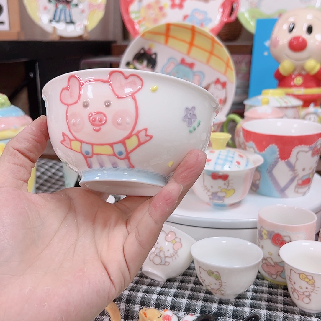 可爱陶瓷高温手作