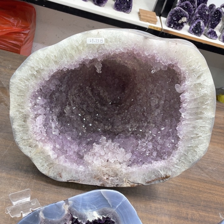 水晶摆件未镶嵌捡漏