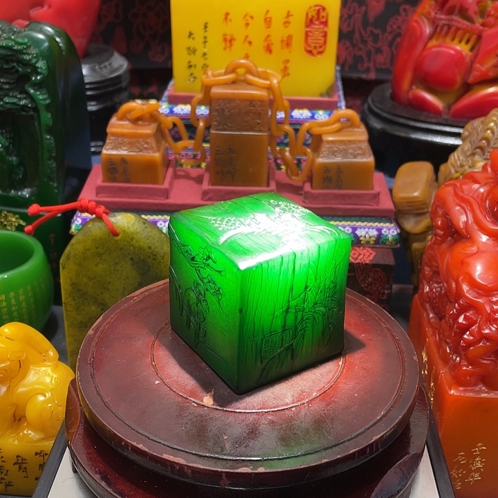 寿山石印石篆刻印章引首章闲章姓名章生日礼物