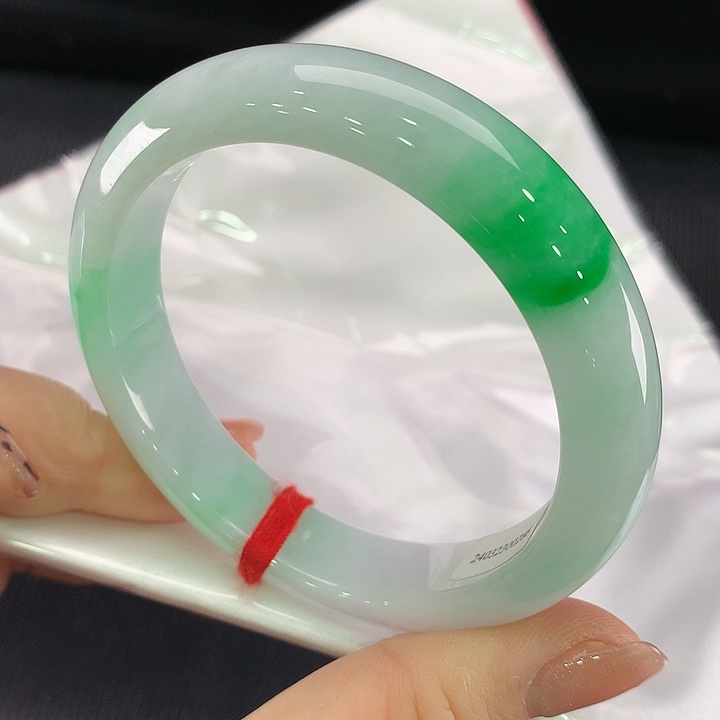 翡翠手镯未镶嵌正圈56-57