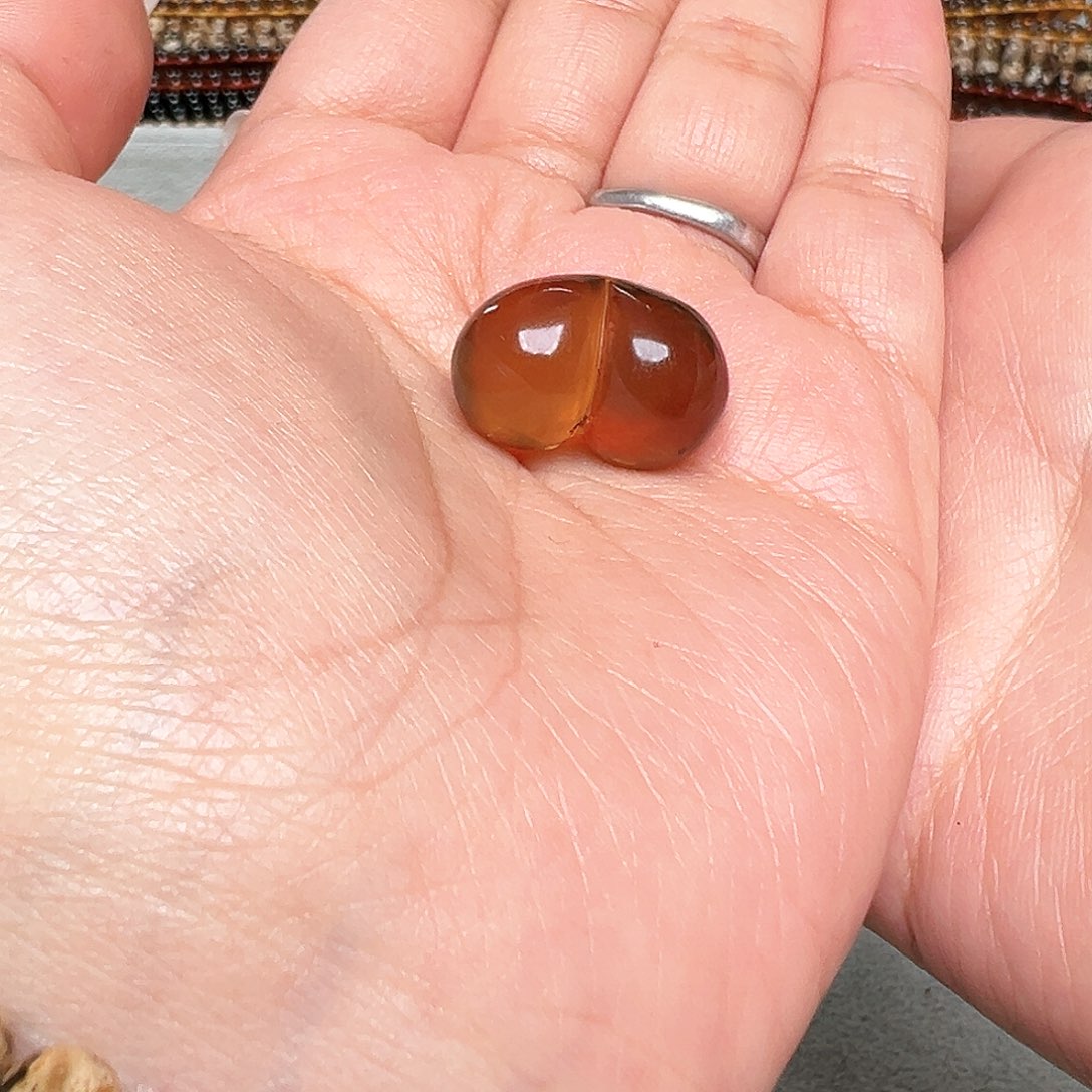 习***玮琥珀未镶嵌裸石抚顺琥珀30309多样性发其一