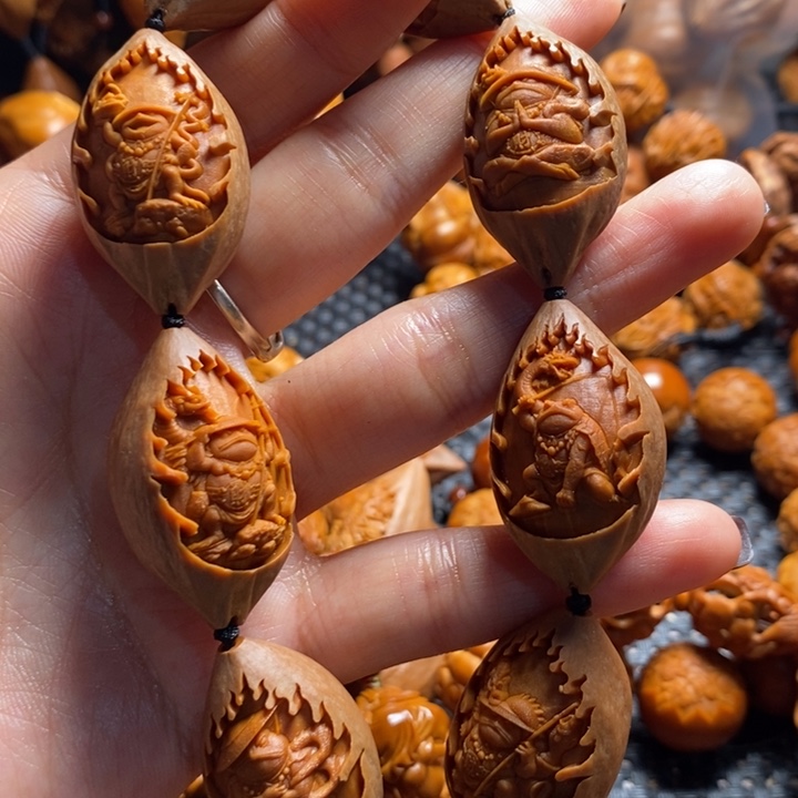 吊坠橄榄核呱呱来财