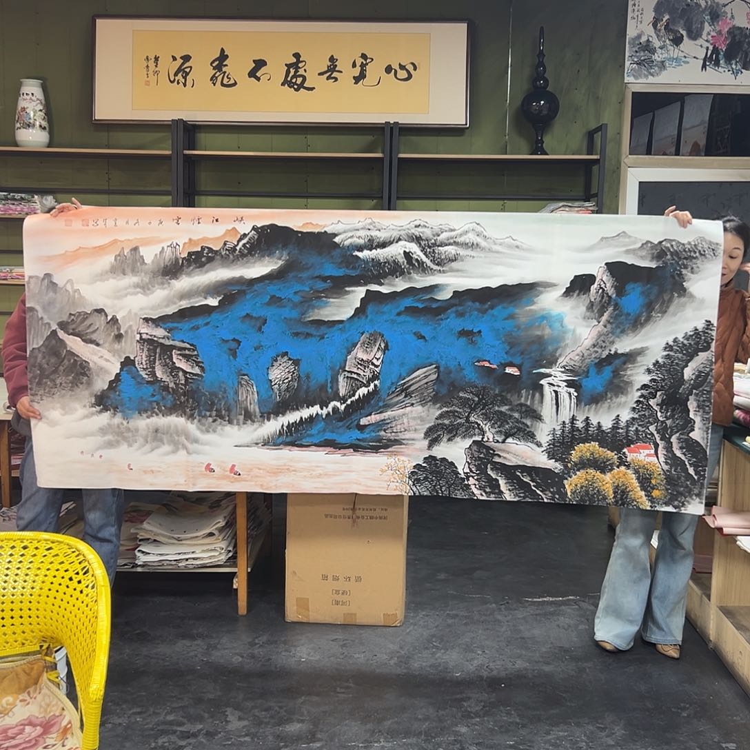 国画717 花鸟在此处飞翔了数千