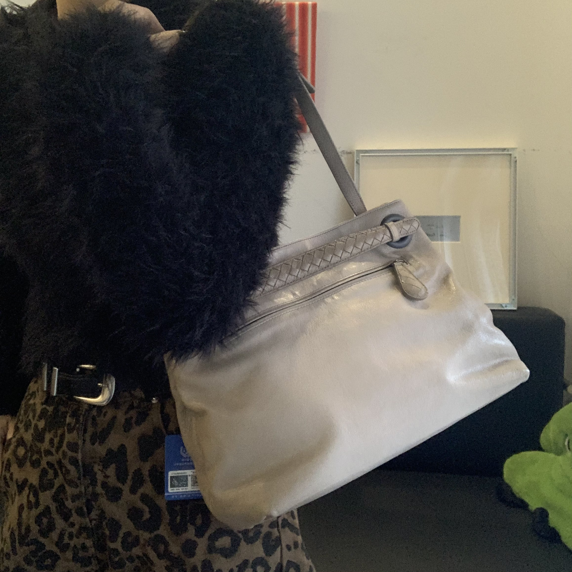 95新 BOTTEGA VENETA/葆蝶家 7 渐变色双桥单肩包