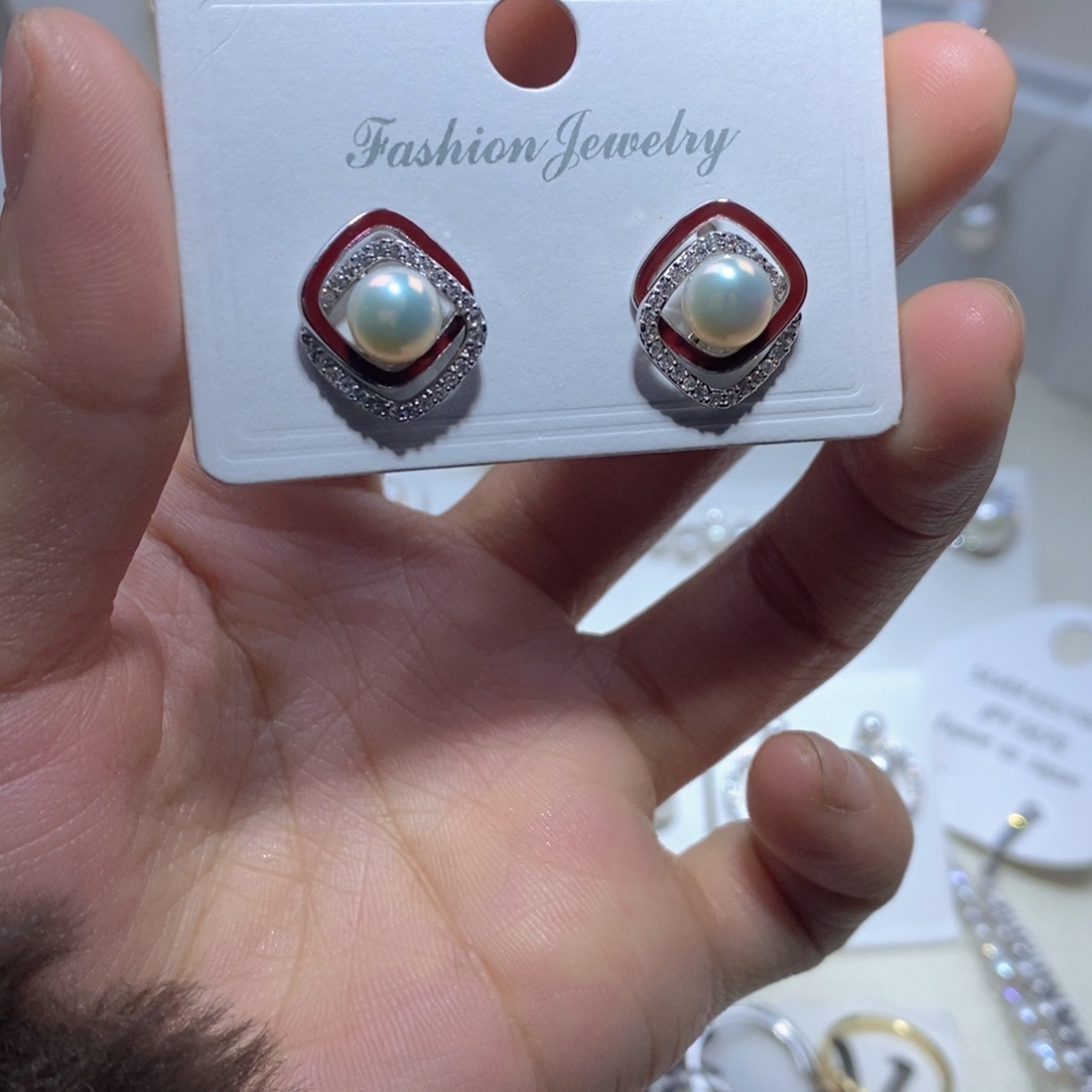 耳坠淡水珍珠未镶嵌