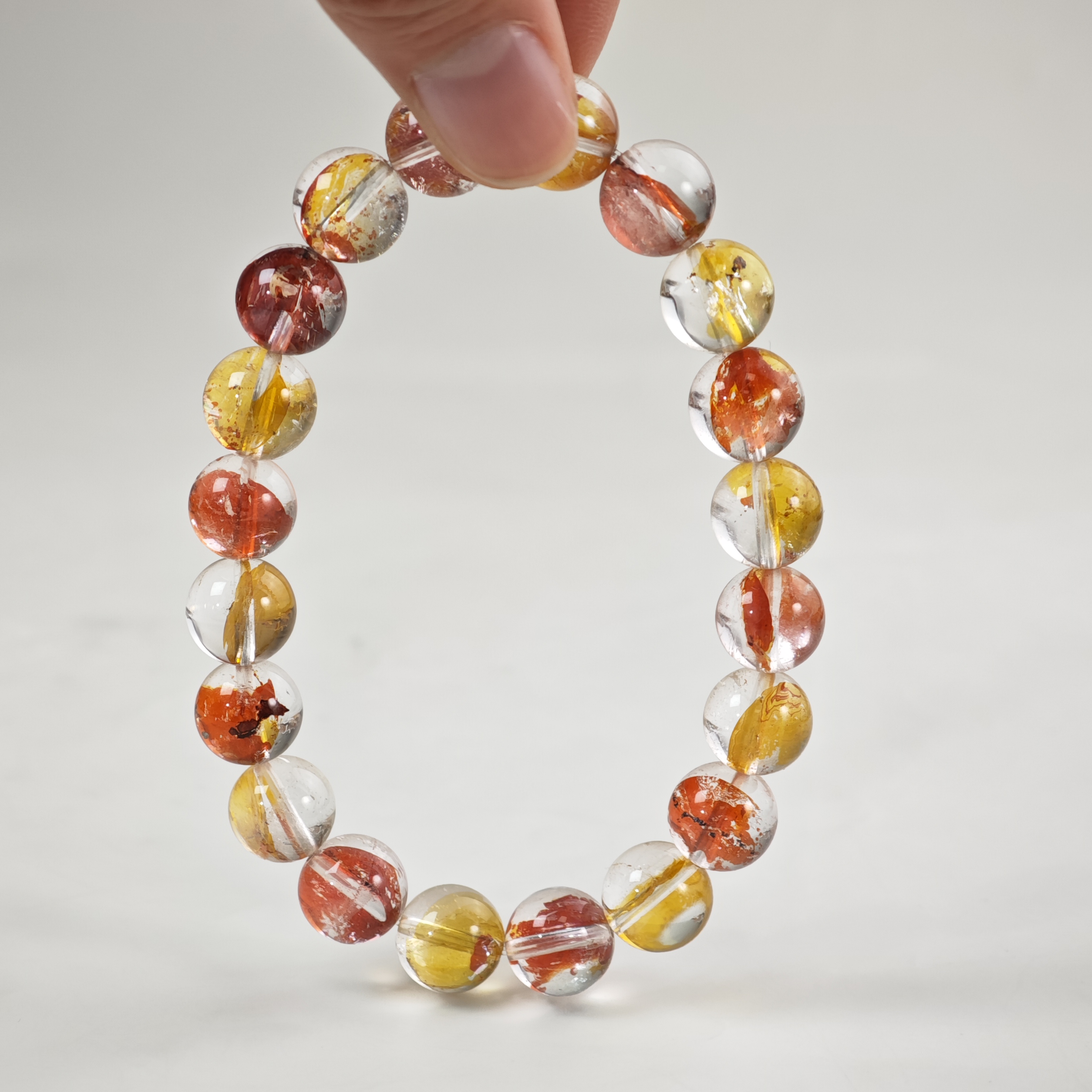 晶匠锦鲤胶花手串10mm+多样性发一 精选