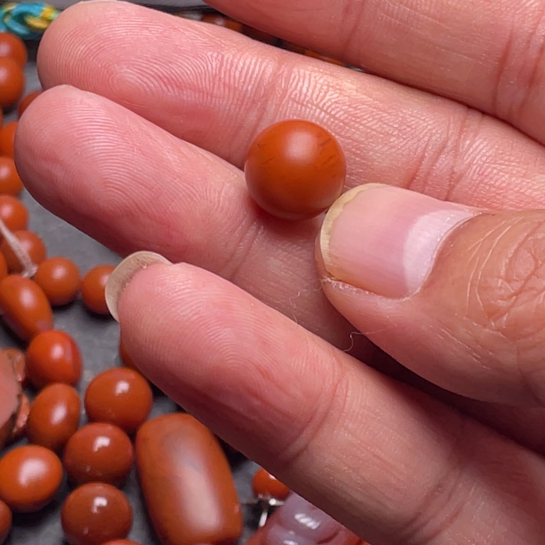 南***8南红玛瑙未镶嵌珠子