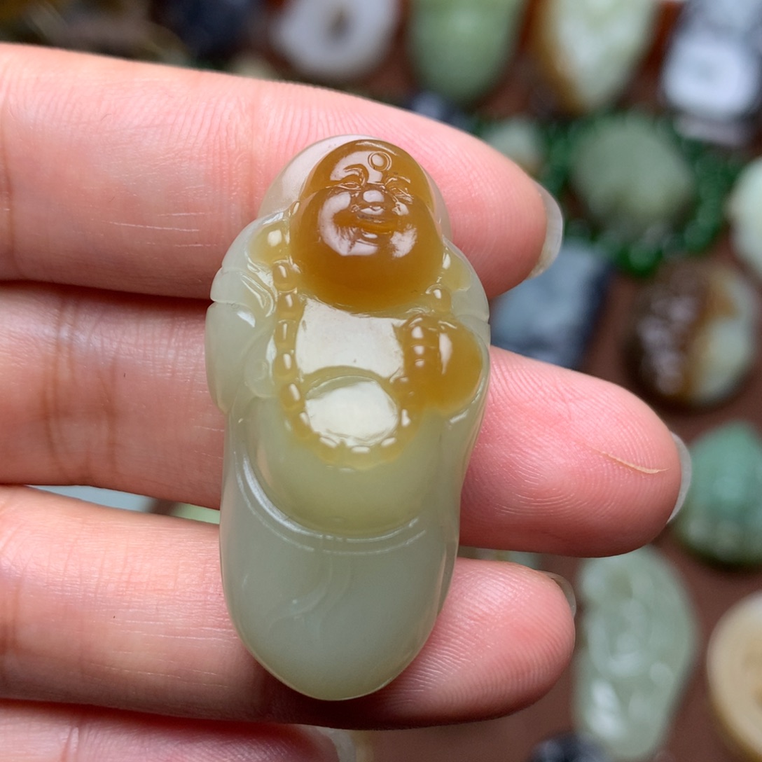 和田玉挂件未镶嵌