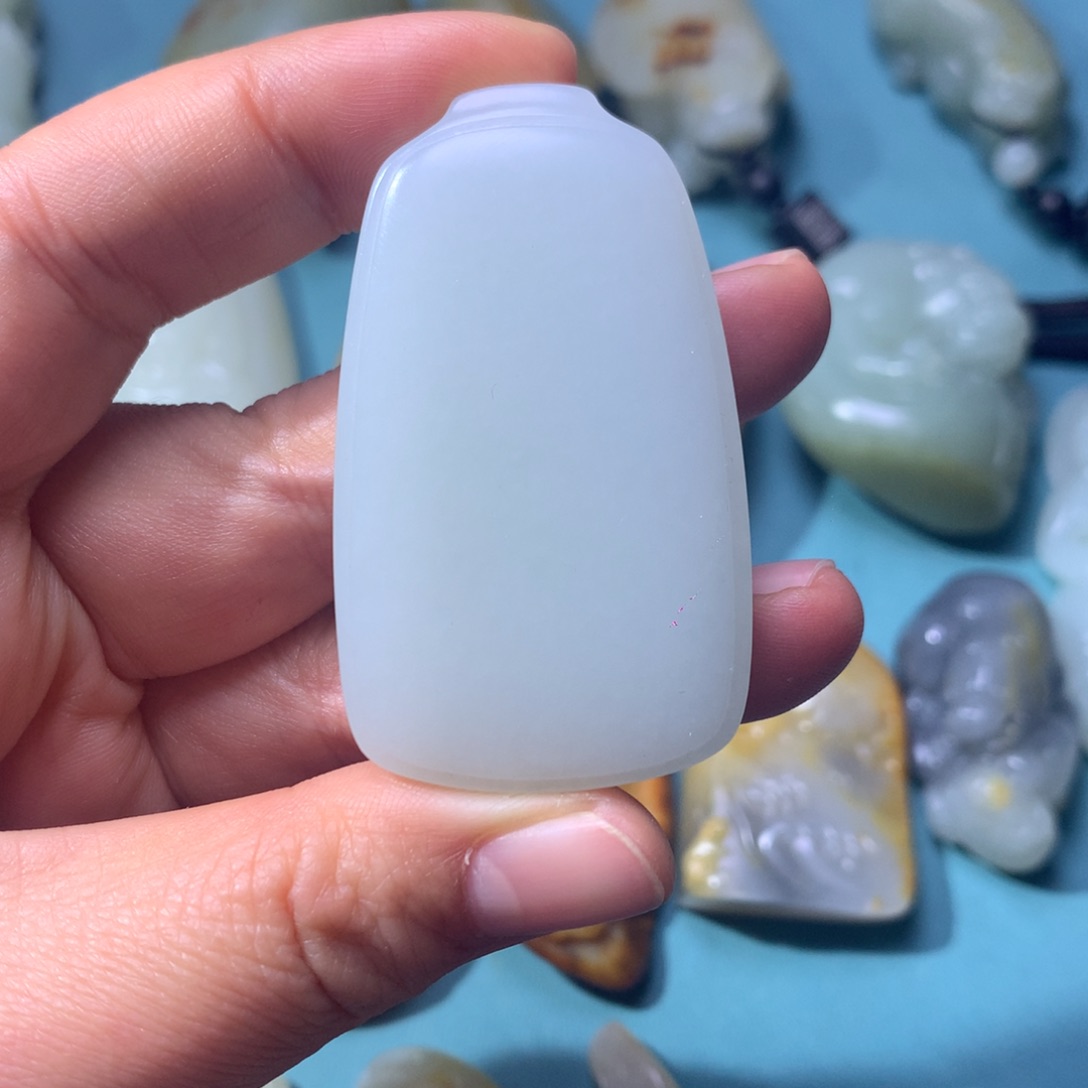 和田玉挂件未镶嵌凤*