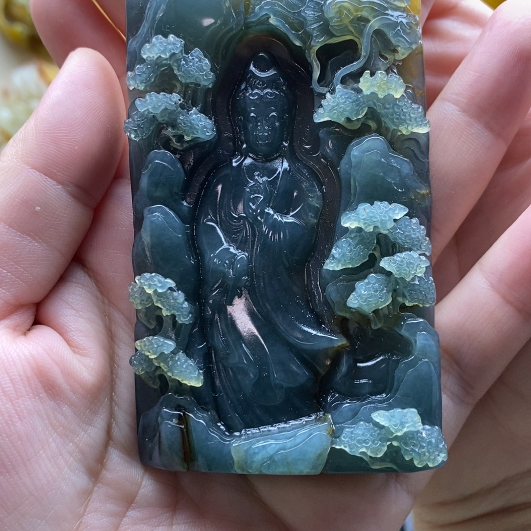 【闪购商品】岫玉颈饰未镶嵌D****y观音