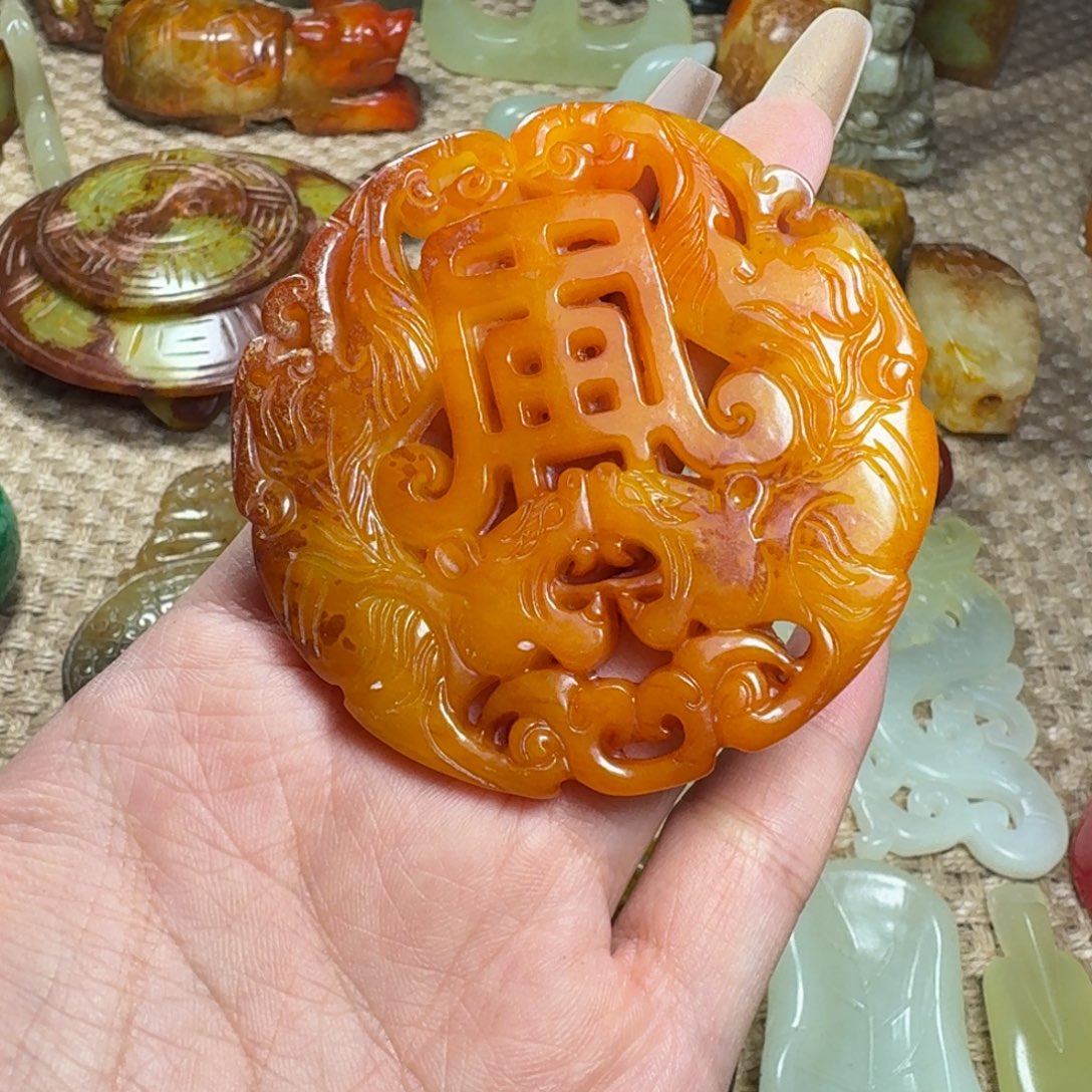吊坠白玉菩提挂件