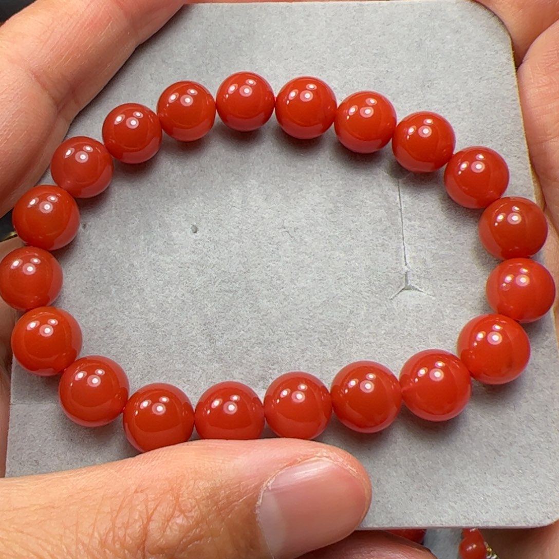 南红玛瑙珠子未镶嵌刹****7