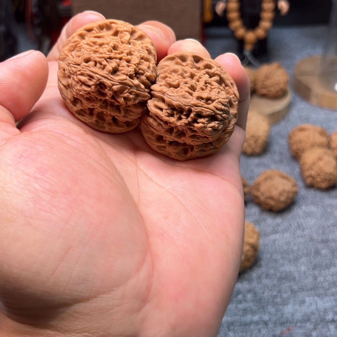 文玩核桃把件赵喜满