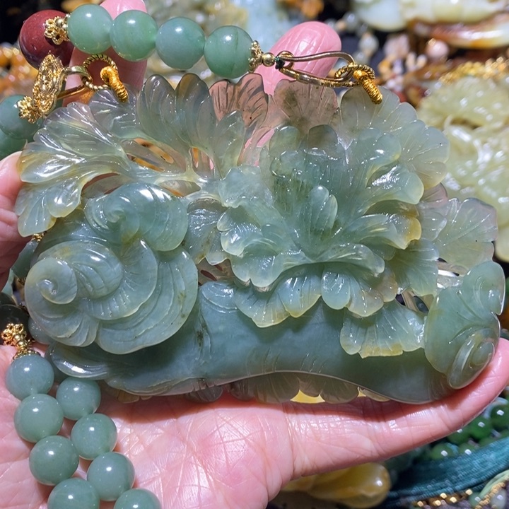岫玉岫玉吊坠未镶嵌