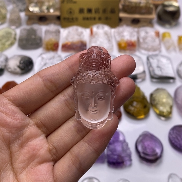 未镶嵌颈饰水晶煮***雄定制