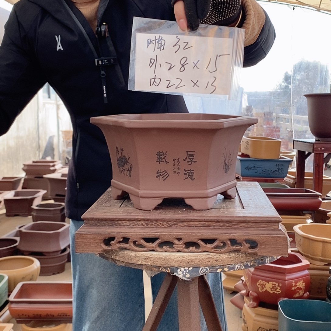 花盆紫砂紫砂花盆