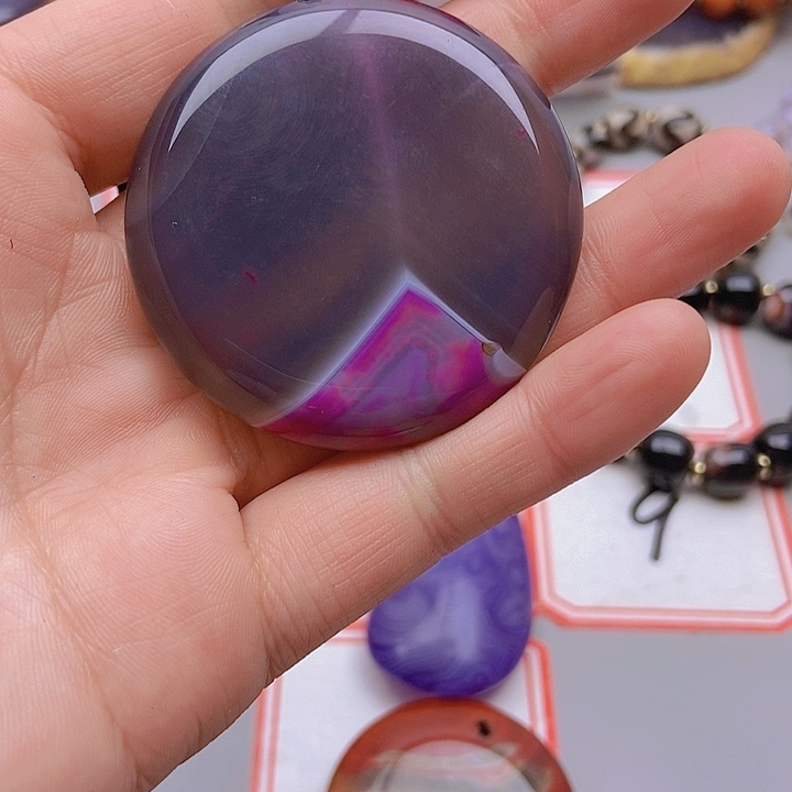 【闪购商品】玛瑙/玉髓珠宝半成品未镶嵌取*