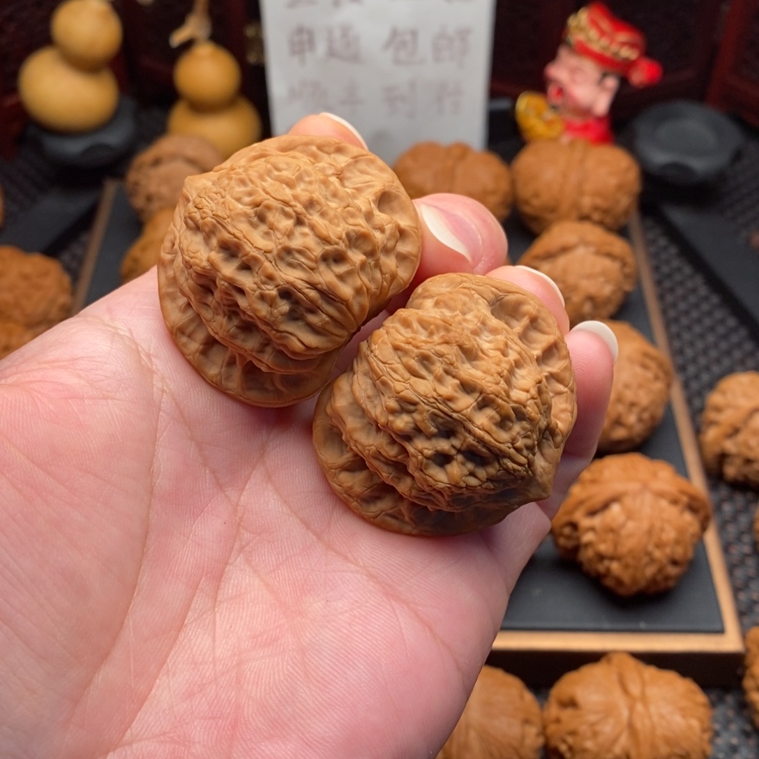 彭***晏把件文玩核桃公子