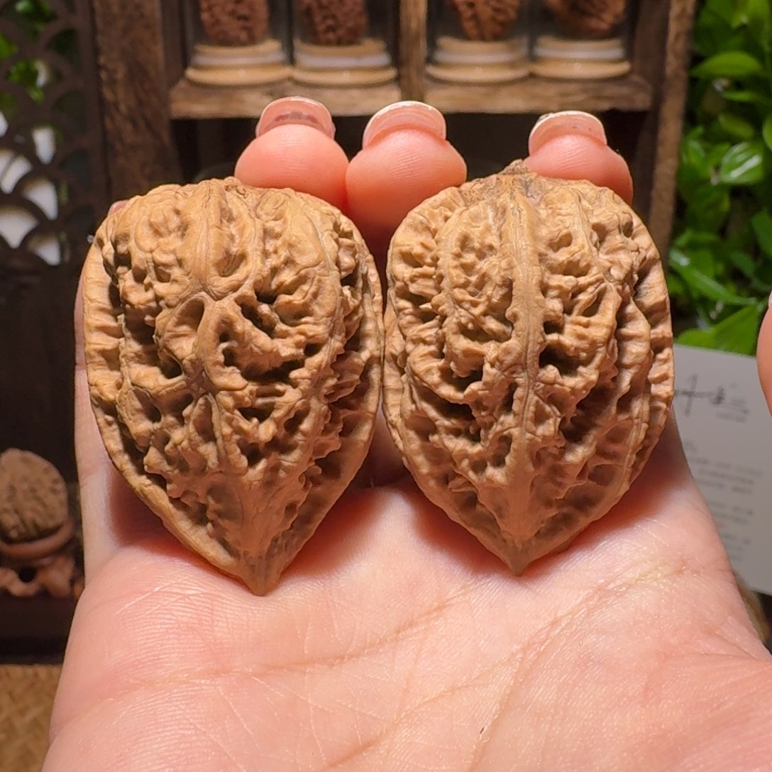 文玩核桃把件蛤蟆头