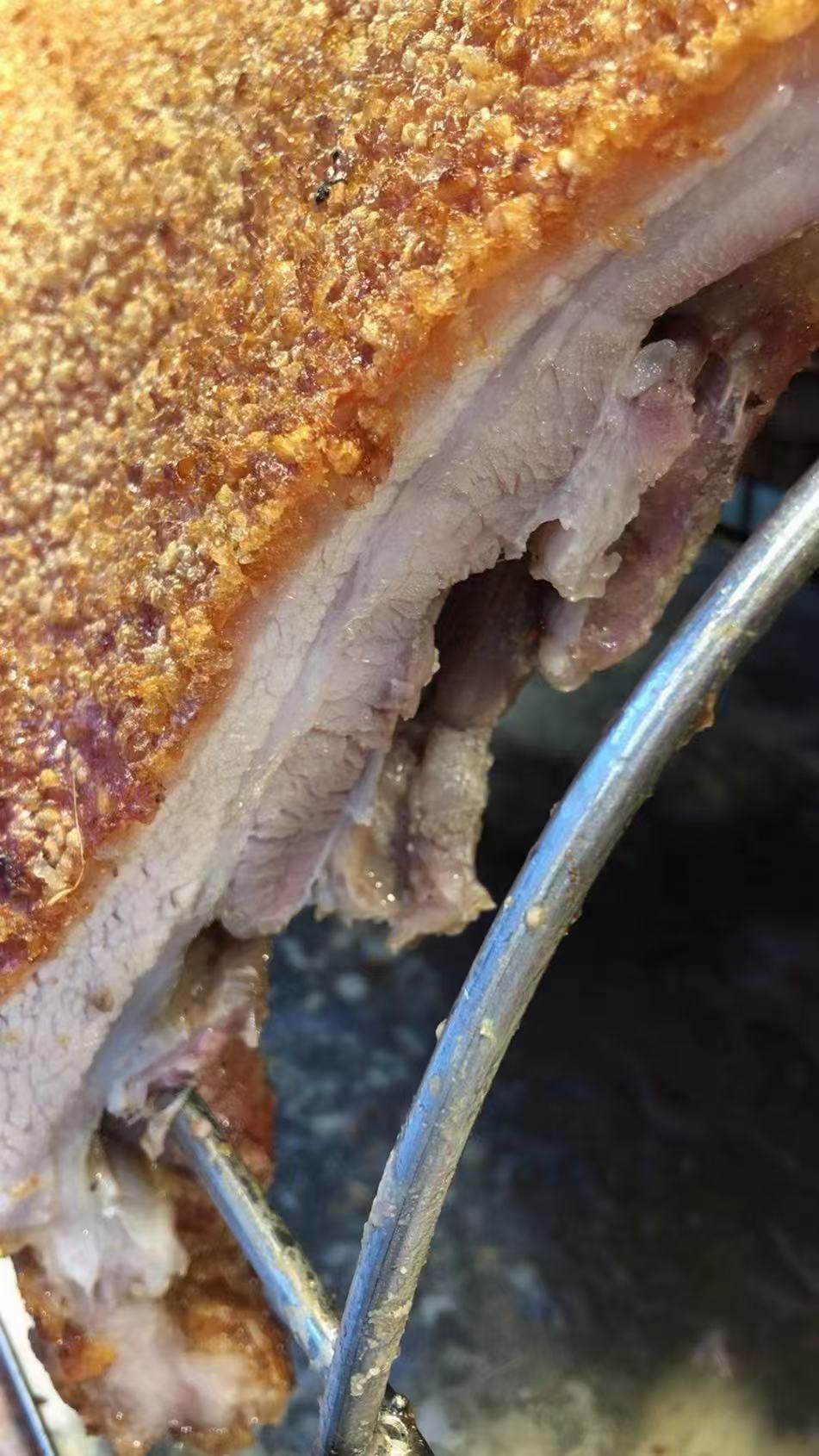 「土猪五花排骨腩两斤装尝鲜价」顺丰冷链包邮，