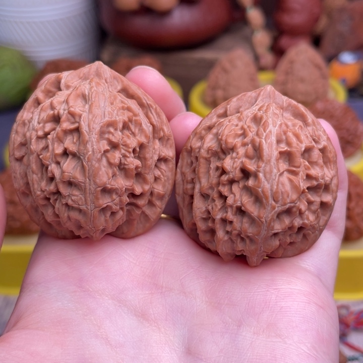 吊坠文玩核桃玉华宫39