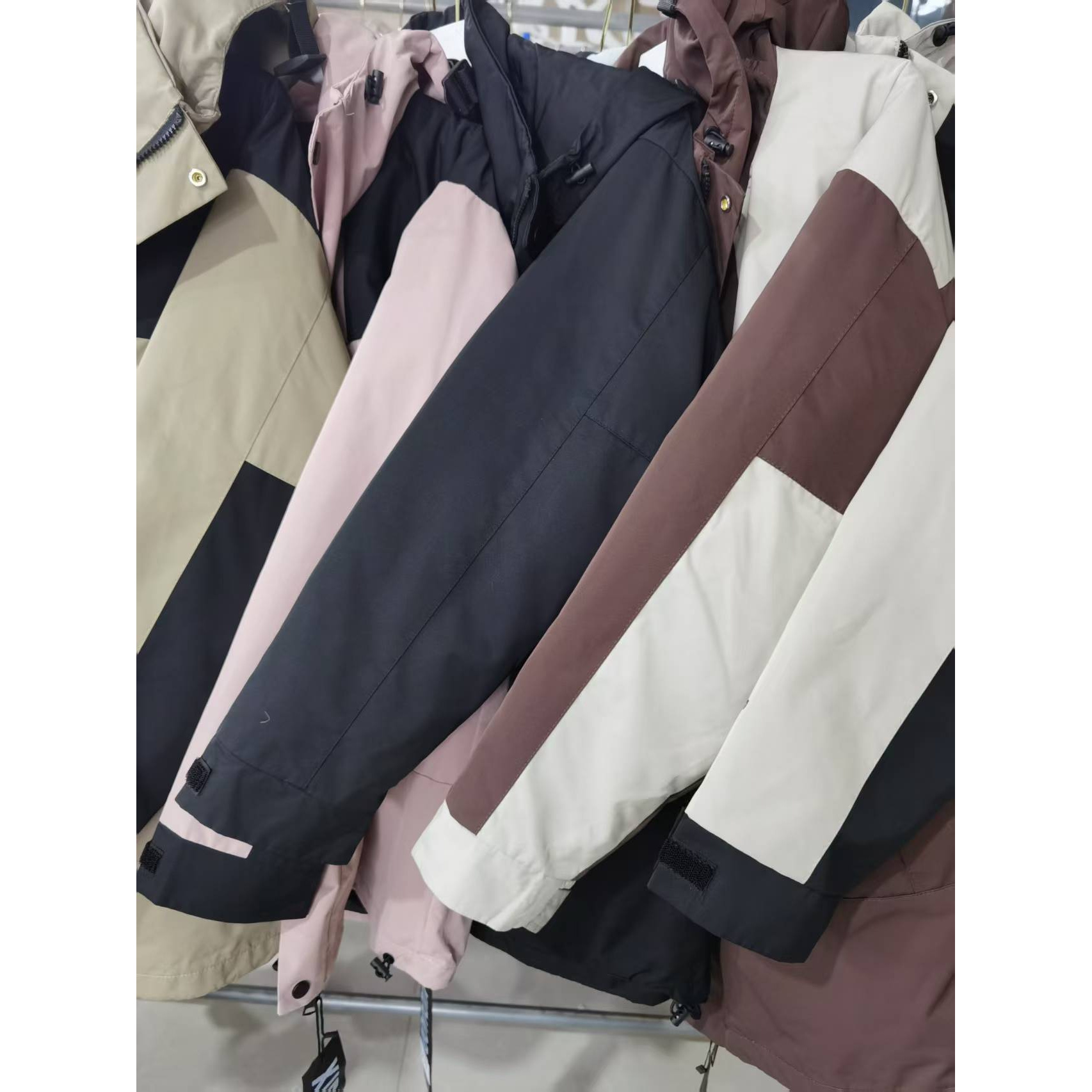 A17#男女同款三合一羽绒冲锋衣2025冬季新款休闲防风保暖加厚外套