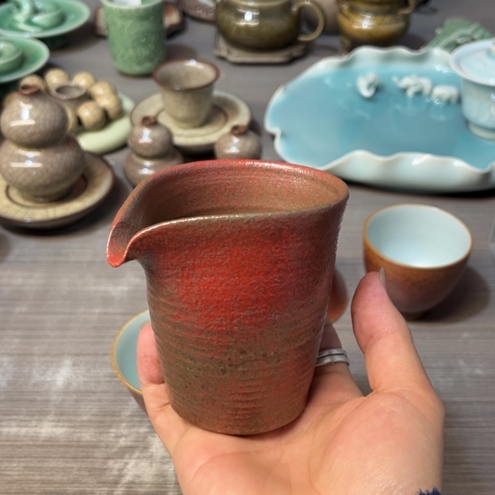 周有斌 枫林醉影 公道杯