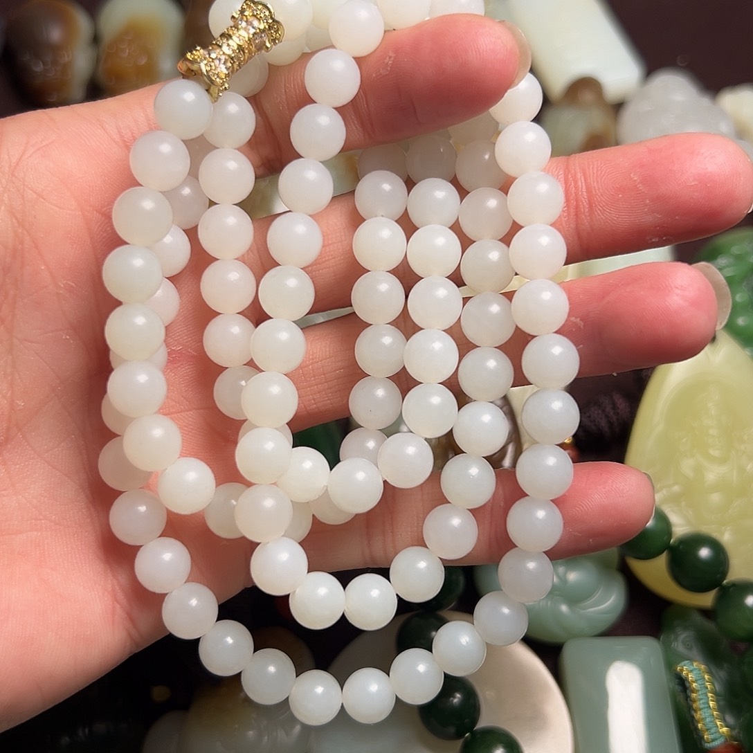 和田玉链子未镶嵌