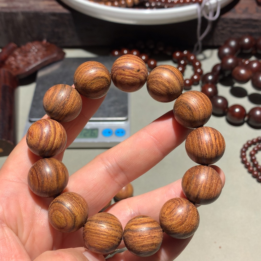 手串/手链黄花梨/降香黄檀家具残件做1.8/18粒