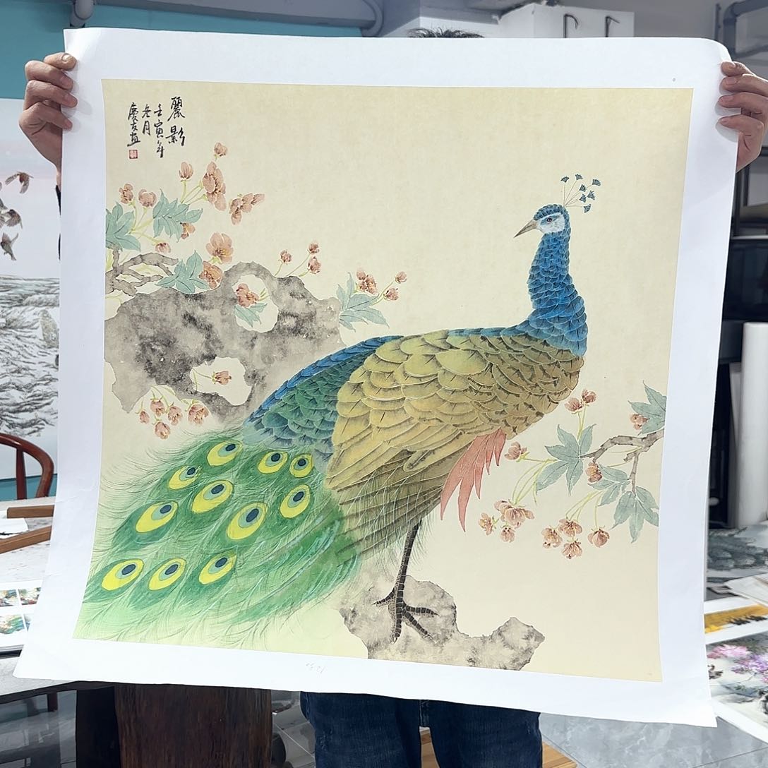 国画国画作品展李老师