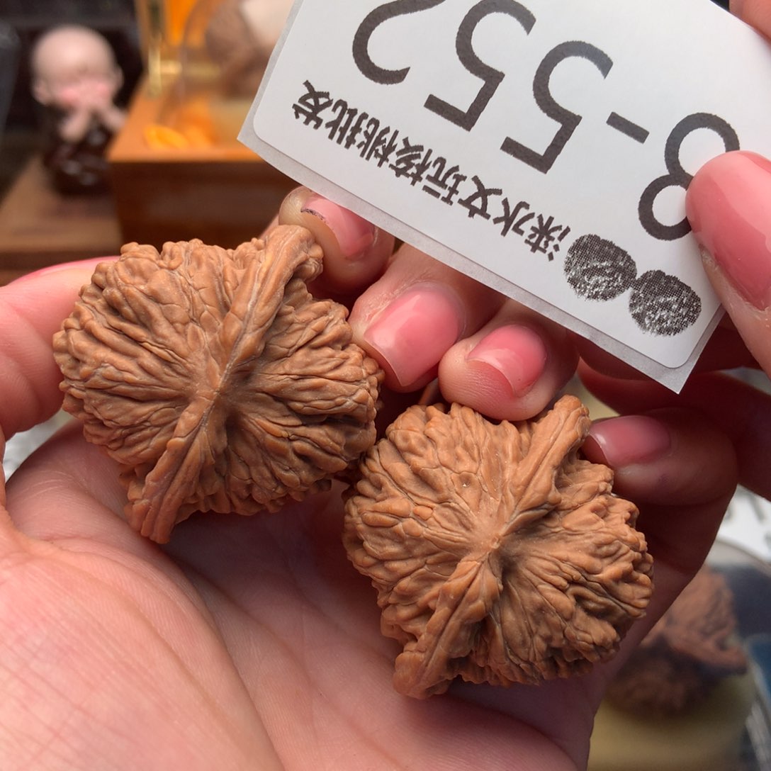 文玩核桃把件41四座楼