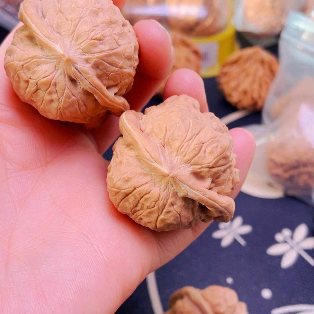 吊坠文玩核桃快***营达摩一对