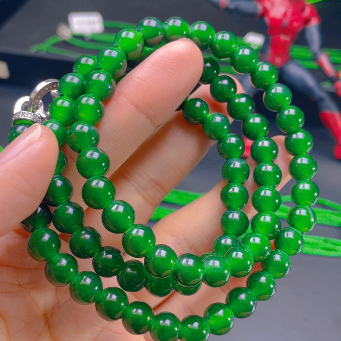 翡翠项链未镶嵌，1