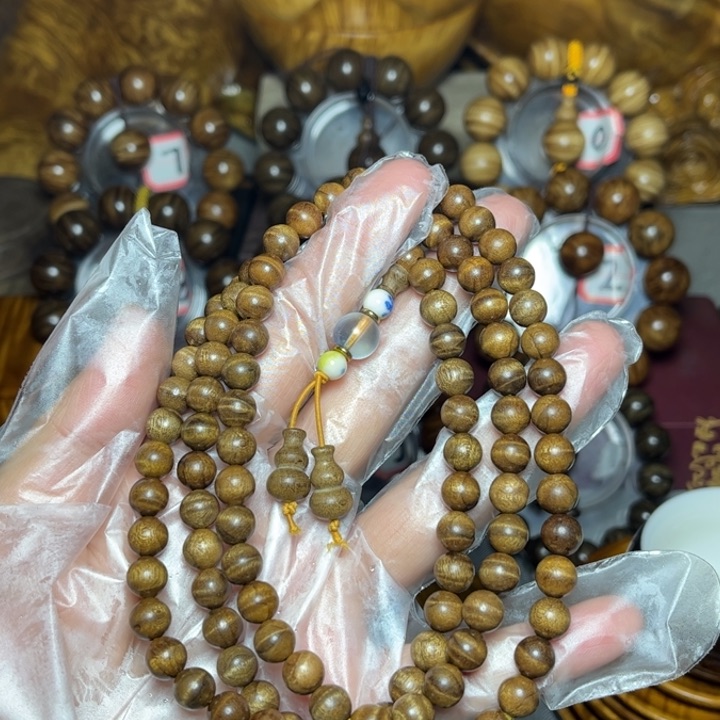 楠木（金丝楠）手串/手链黑金0.8