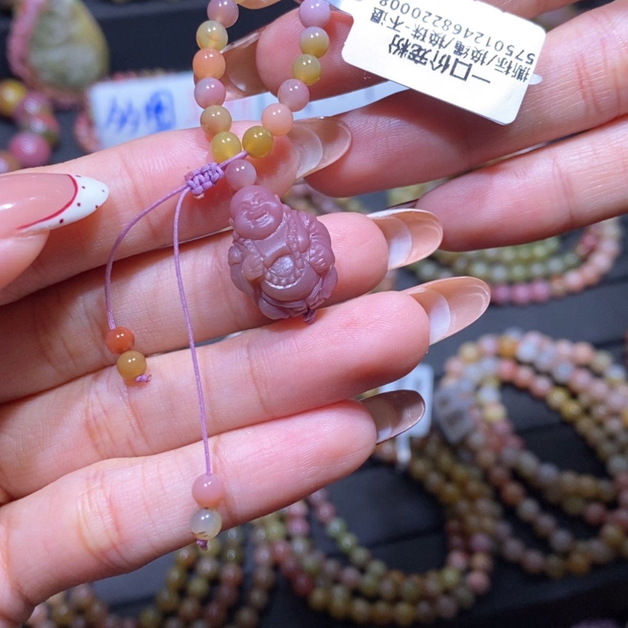 【闪购商品】玛瑙/玉髓套链未镶嵌盐源玛瑙