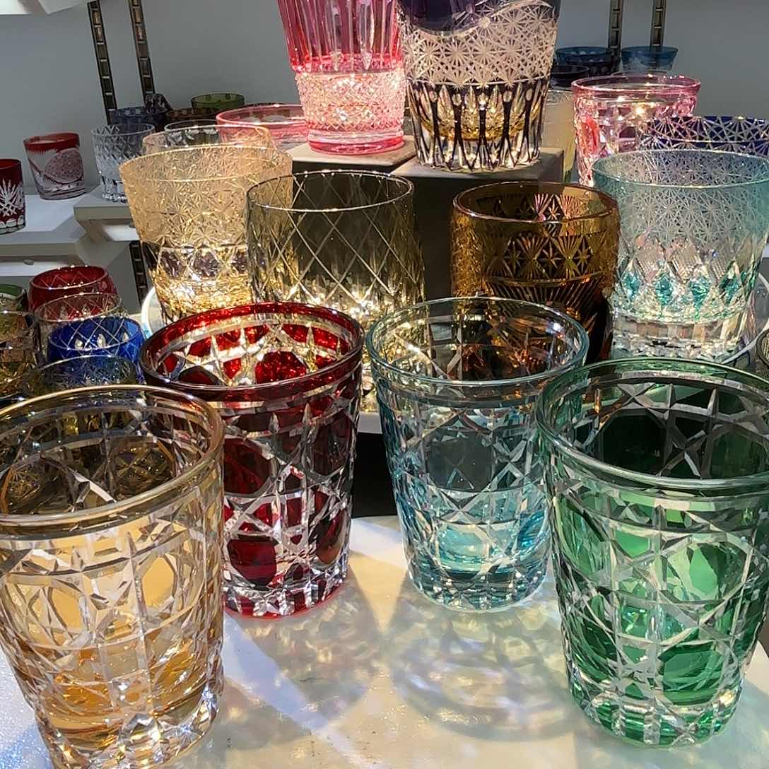 水晶玻璃吸管款特价共4只