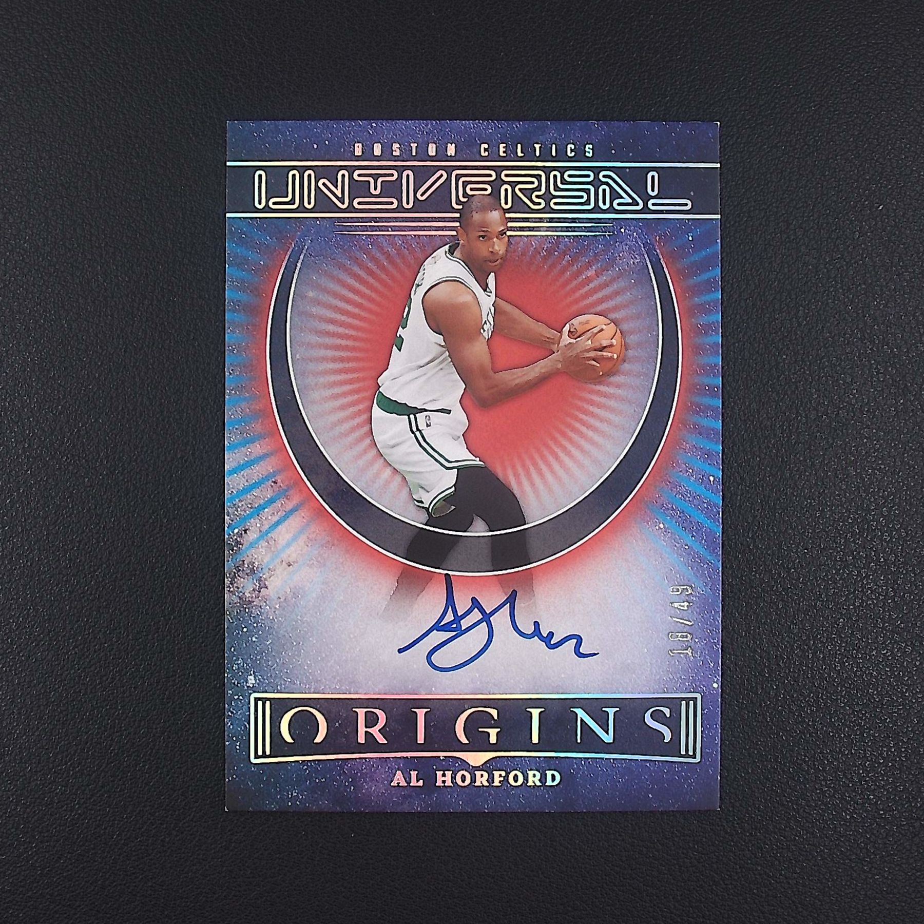 霍福德 49编 起源 帕尼尼NBA国宝手提签字球星卡