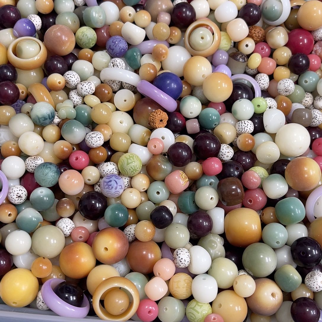 白玉菩提吊坠Z/微瑕大杂烩/200颗不售后