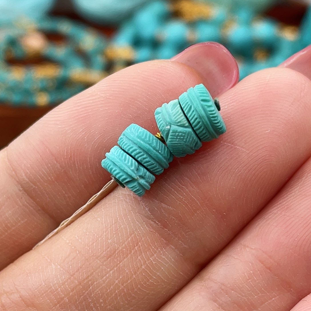 未镶嵌绿松石珠宝奇石