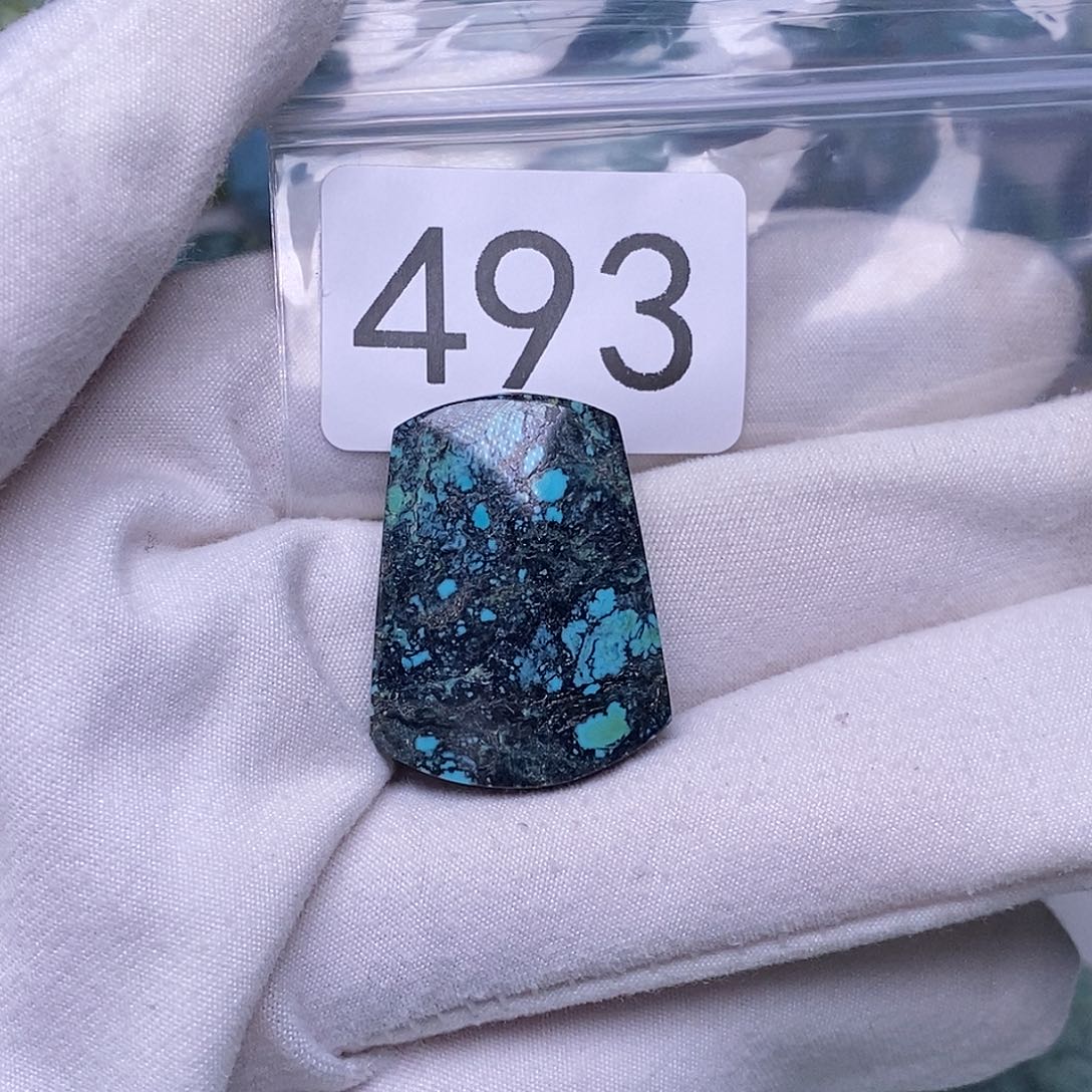 绿松石未镶嵌珠宝半成品