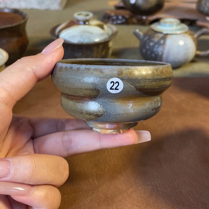 景德镇柴烧主人杯22