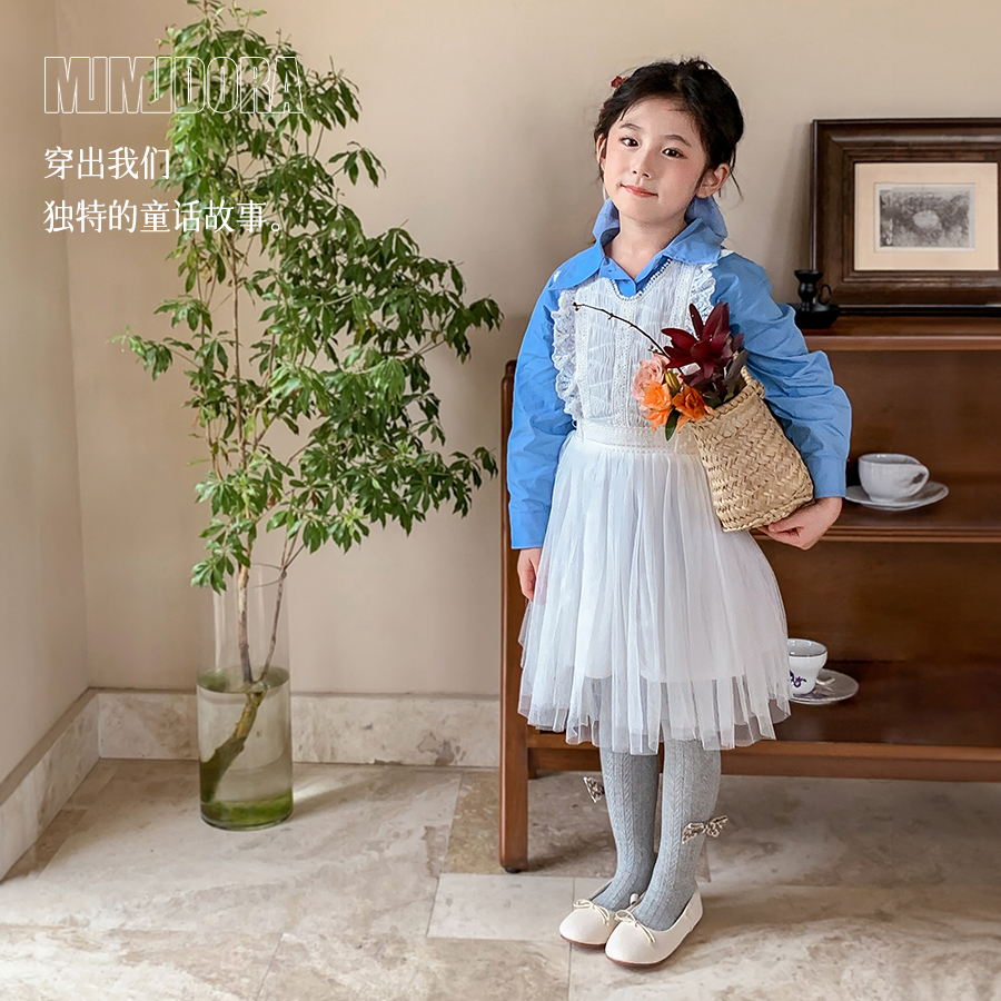 女童连裤袜春秋薄款儿童袜子棉袜中大童打底裤白色无骨宝宝连体袜