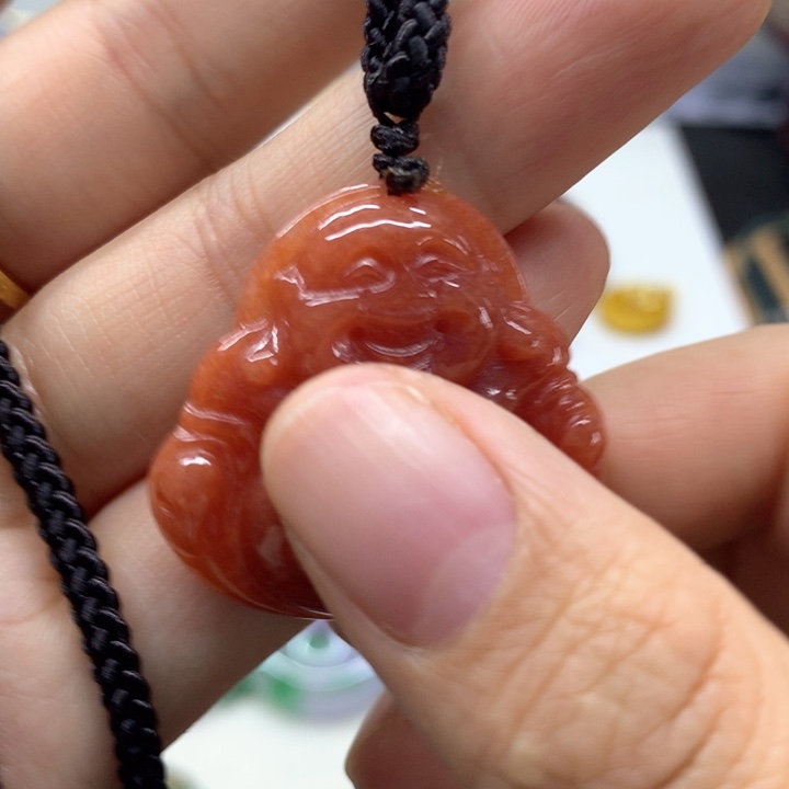 颈饰未镶嵌翡翠吊坠