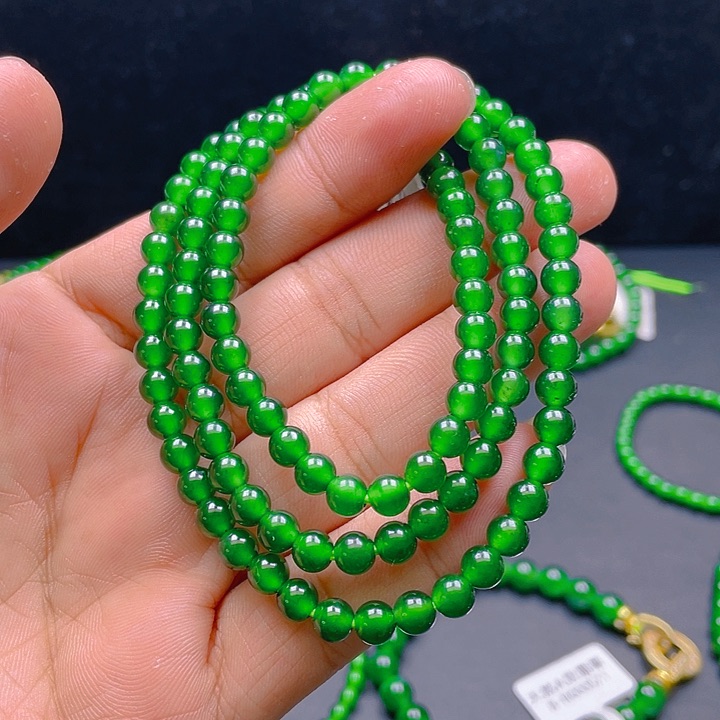 颈饰未镶嵌翡翠A货卡5.5