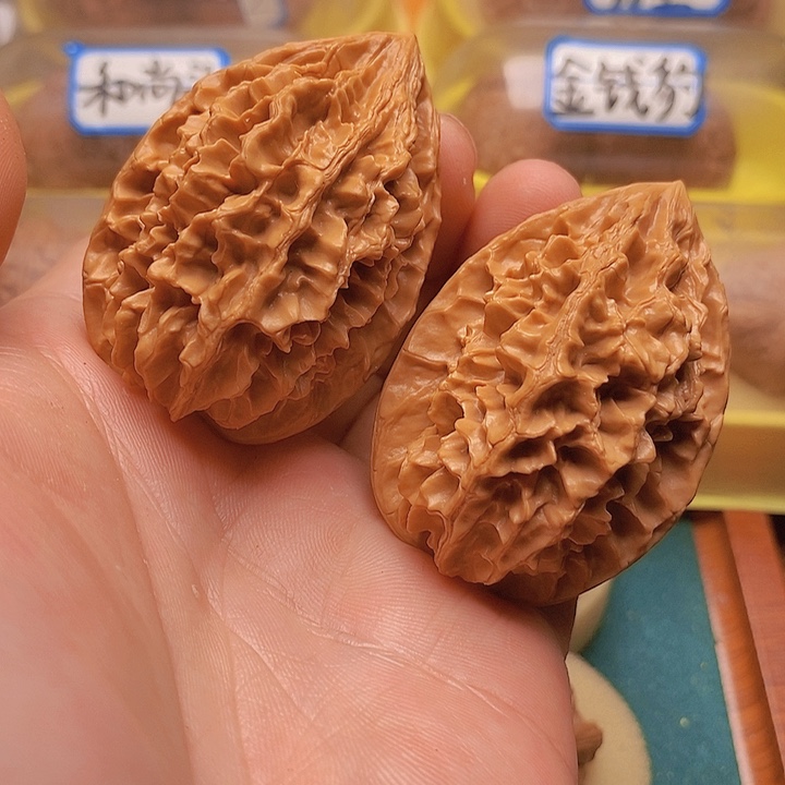 文玩核桃把件40招财鼠