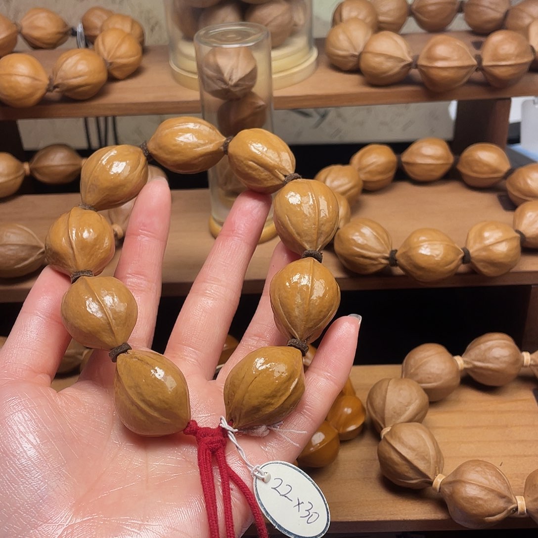 橄榄核手串/手链满****。22.30梅林铁核