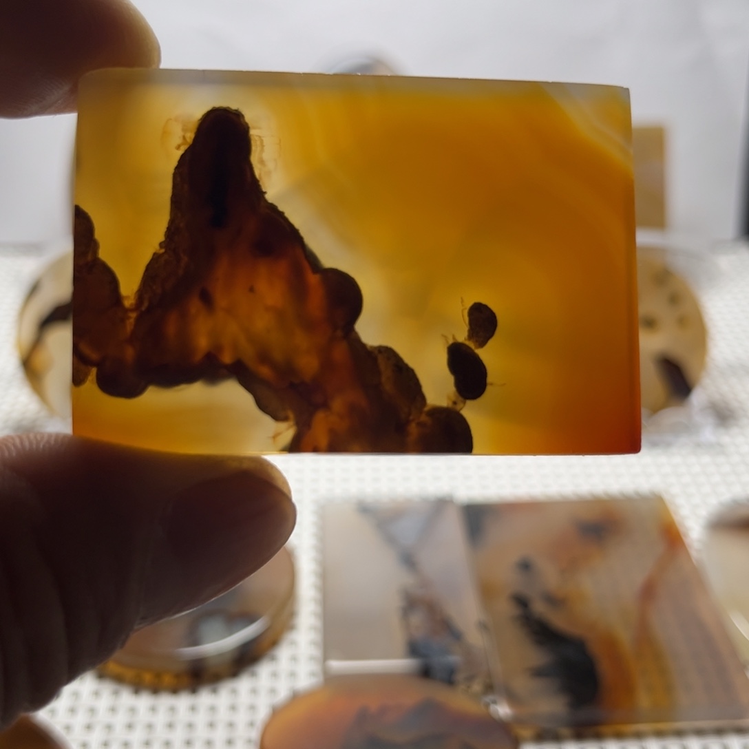 玛瑙/玉髓未镶嵌吊坠(不含链)