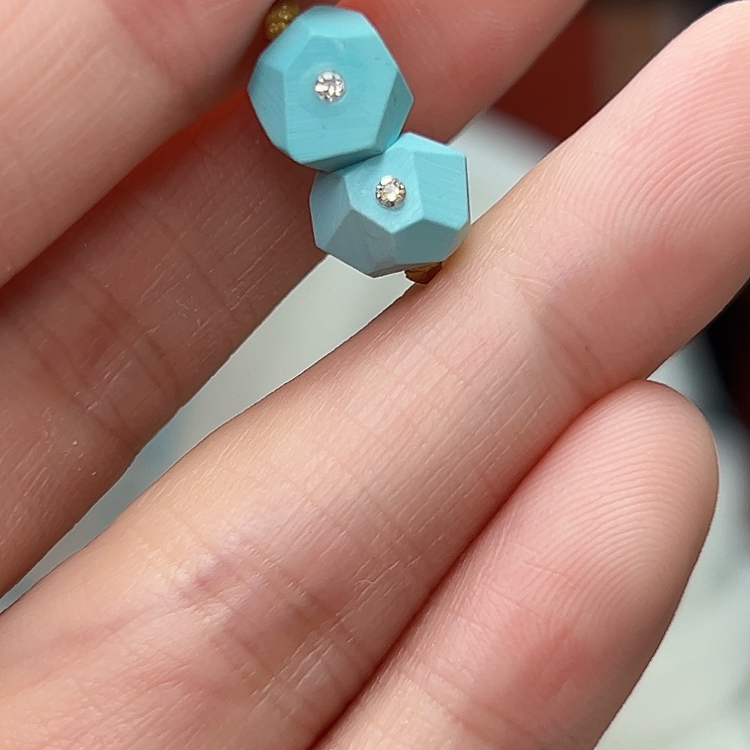 绿松石珠宝奇石未镶嵌