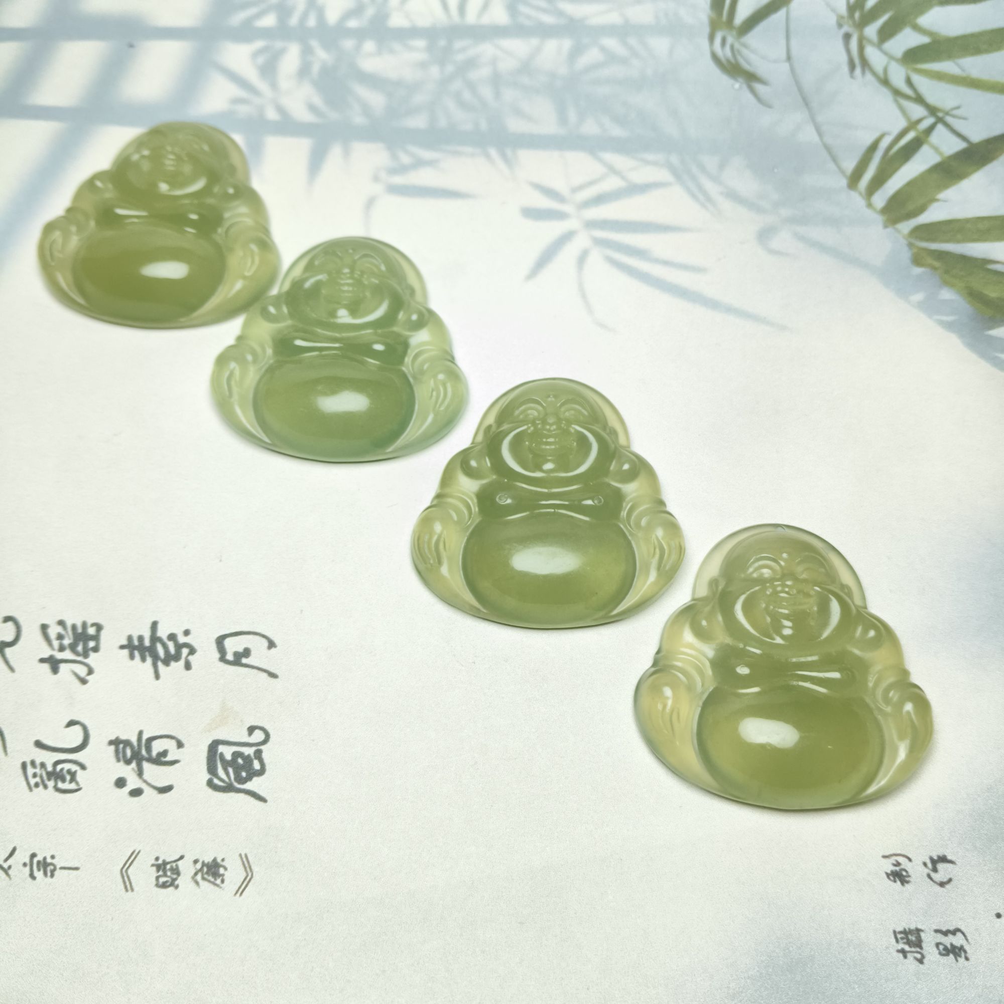 岫玉佛公吊坠多样性发货拍一发一